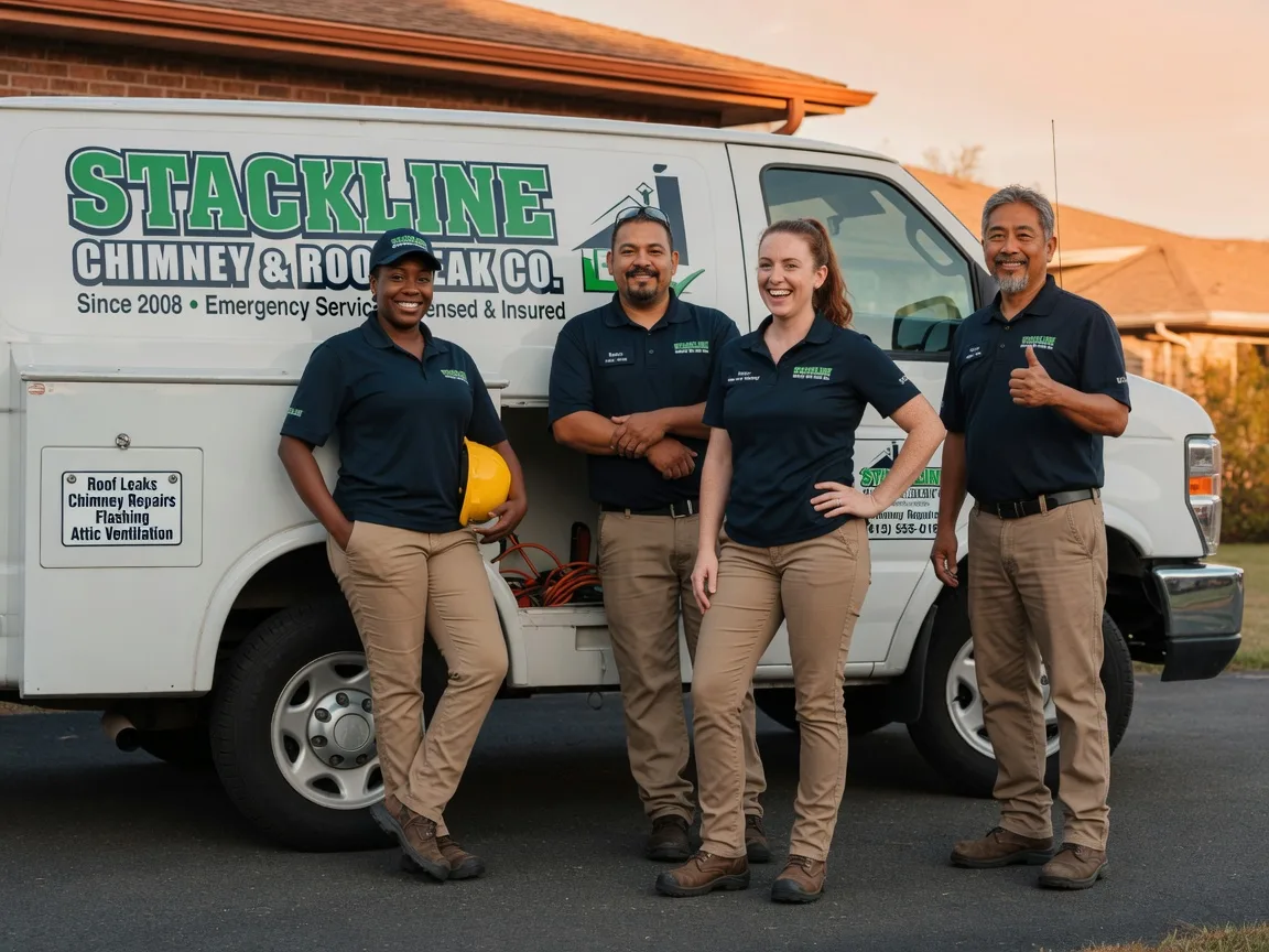 Chimney flashing repair company in East Pembroke, NY